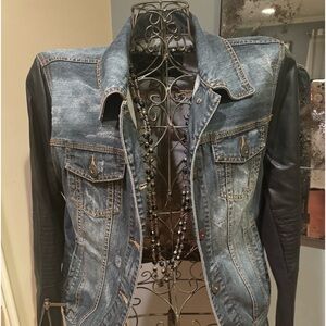New Bcbg jean jacket. Size 12